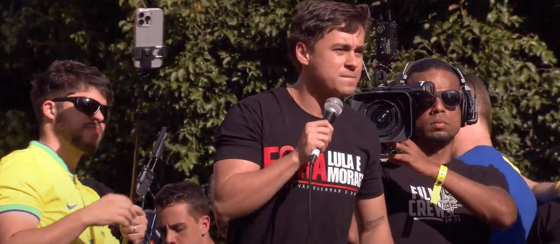 PT pede ao STF que bloqueie Nikolas Ferreira